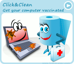 Click&Clean - clear your browsing history with a single click [www.hotcleaner.com]